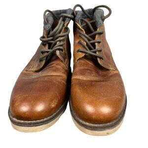 Crevo Boots Men's 12 Leather Chestnut Brown Ankle Lace Geoff CV1423-225